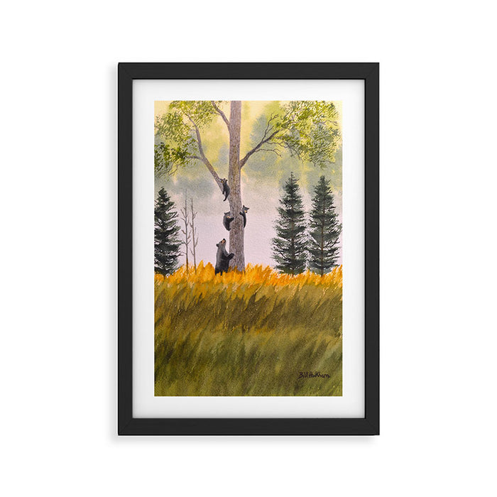 Bears In The Blue Ridge Mountains Framed Art Print Gallery Image 1