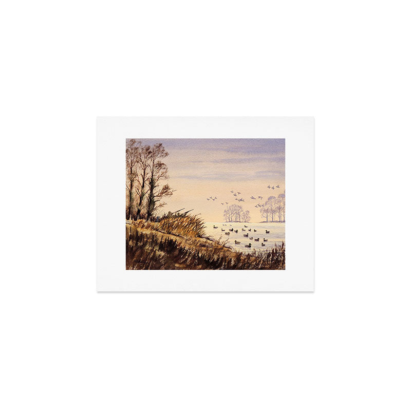 Duck Hunting Times Art Print Gallery Image 1