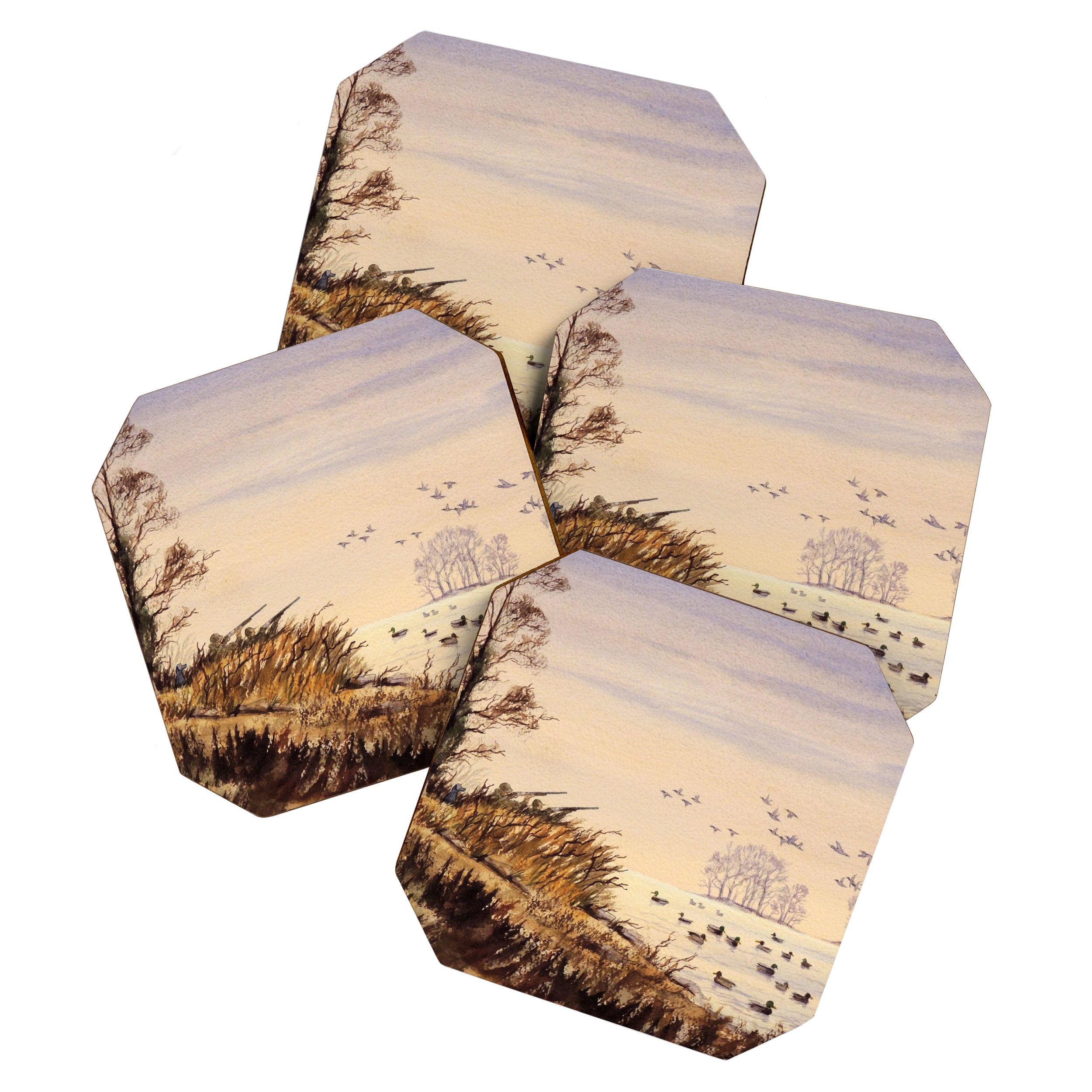 Duck Hunting Times Coaster Gallery Image 1