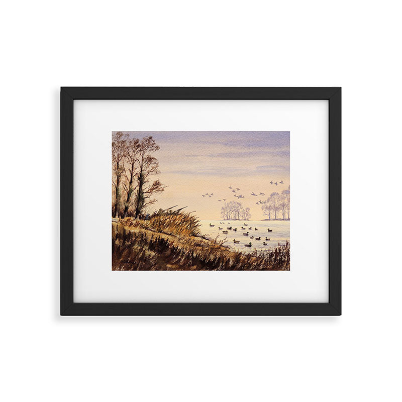 Duck Hunting Times Framed Art Print Gallery Image 5