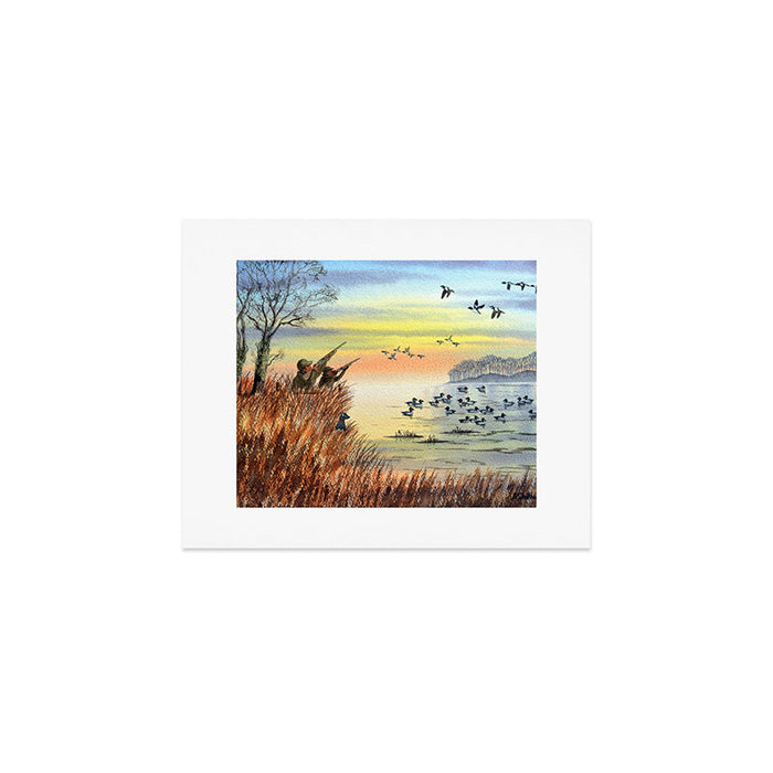 Duck Hunting With Dad For Goldeneye Art Print Gallery Image 1