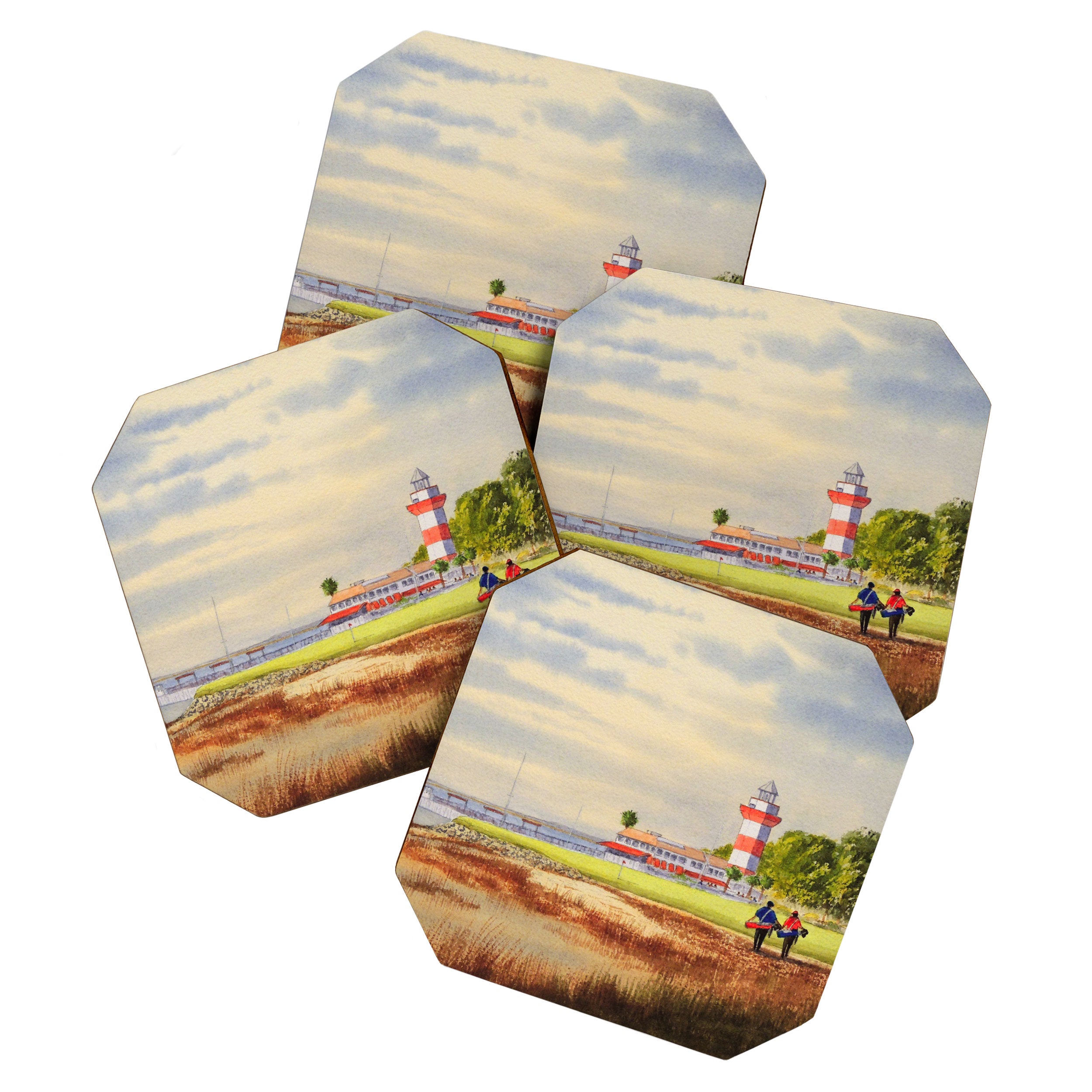 Harbor Town Golf Course SC Coaster Gallery Image 1