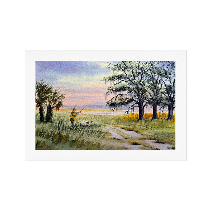 Hunting For Bobwhite Quail Art Print Gallery Image 1