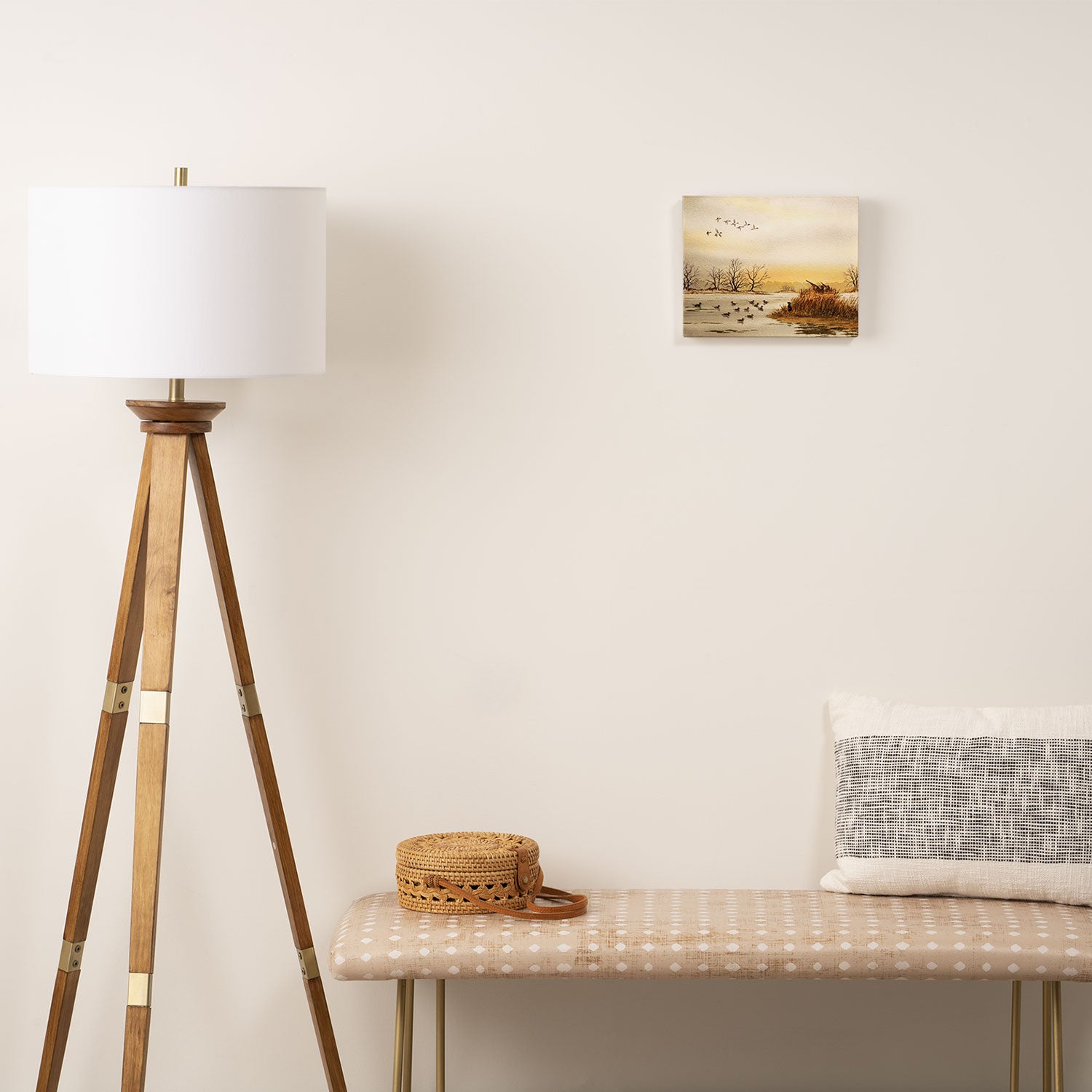 Hunting Pintail Ducks Canvas Print Gallery Image 2