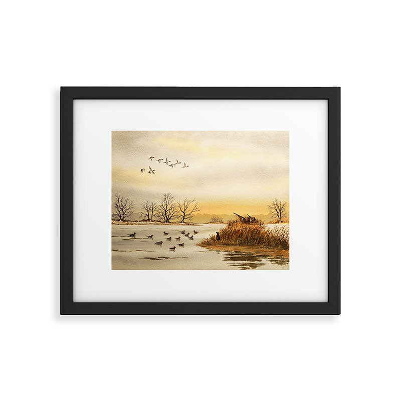 Hunting Pintail Ducks Framed Art Print Gallery Image 5