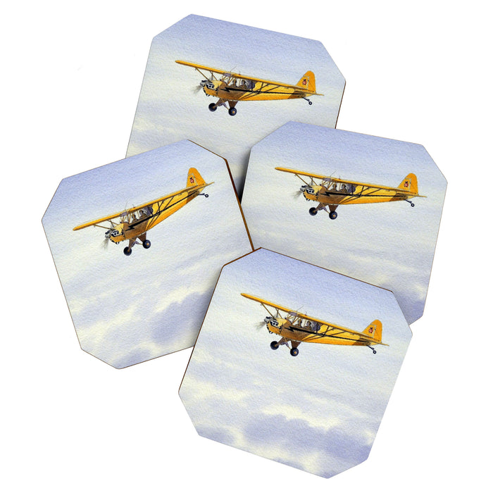 J-3 Piper Cub Aircraft Coaster Gallery Image 1