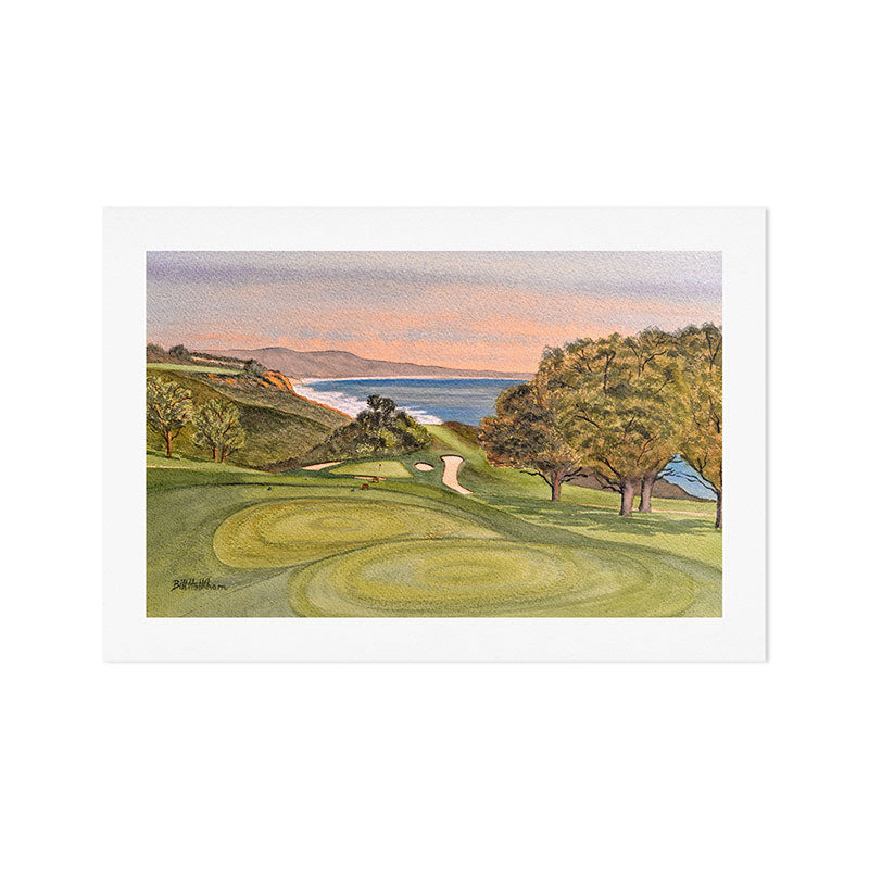 Torrey Pines South Golf Course Hole 6 Art Print Gallery Image 1
