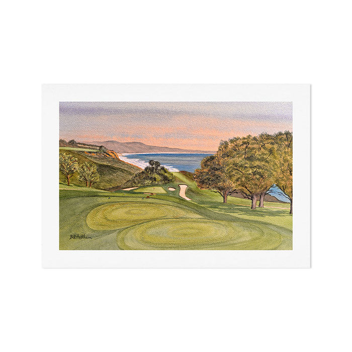 Torrey Pines South Golf Course Hole 6 Art Print Gallery Image 1
