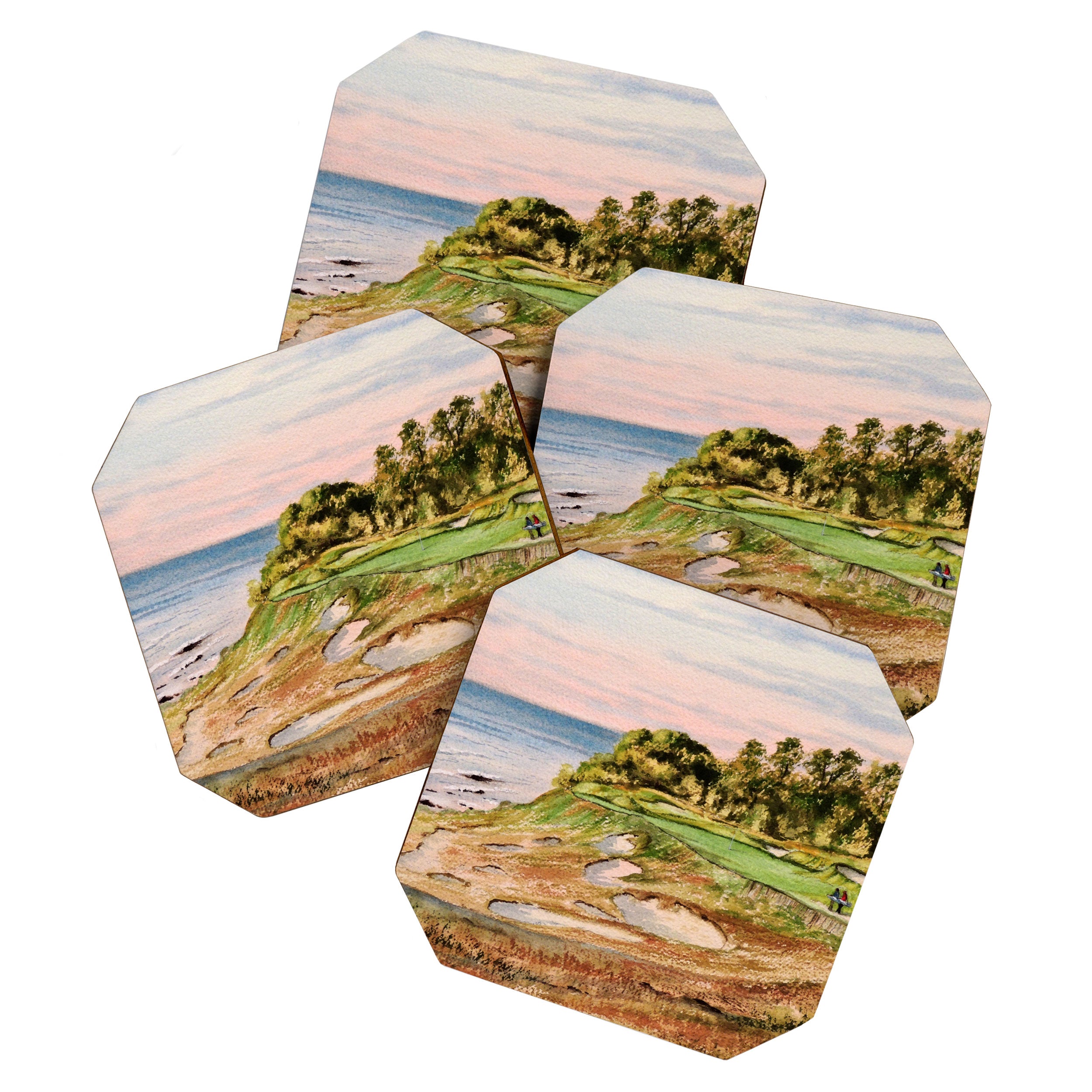 Whistling Straits Golf Course Coaster Gallery Image 1