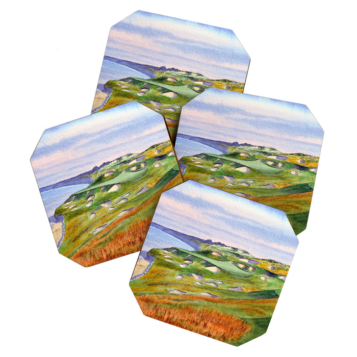 Whistling Straits Golf Course WI Hole 3 Coaster Gallery Image 1