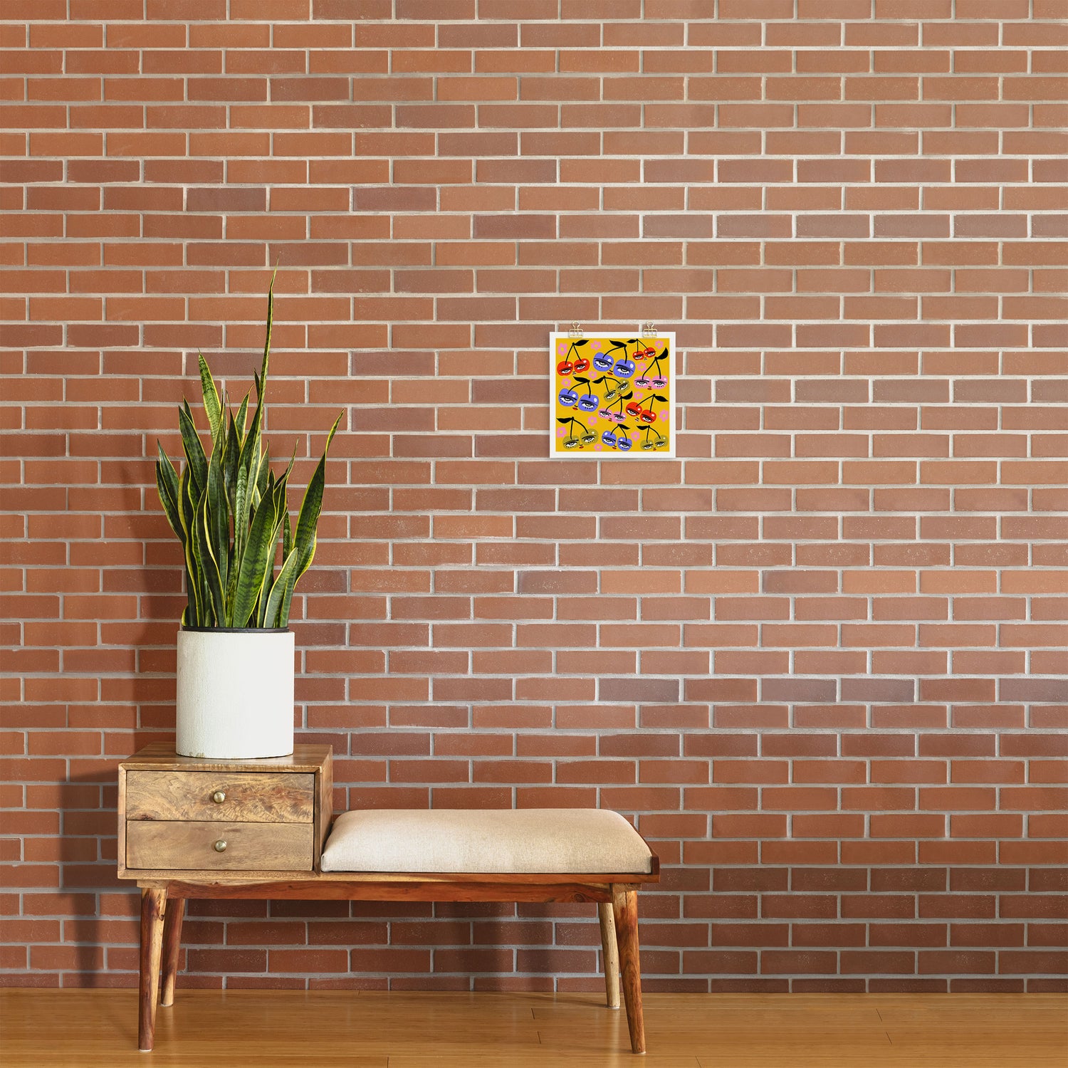 Cherry Party Art Print Gallery Image 2