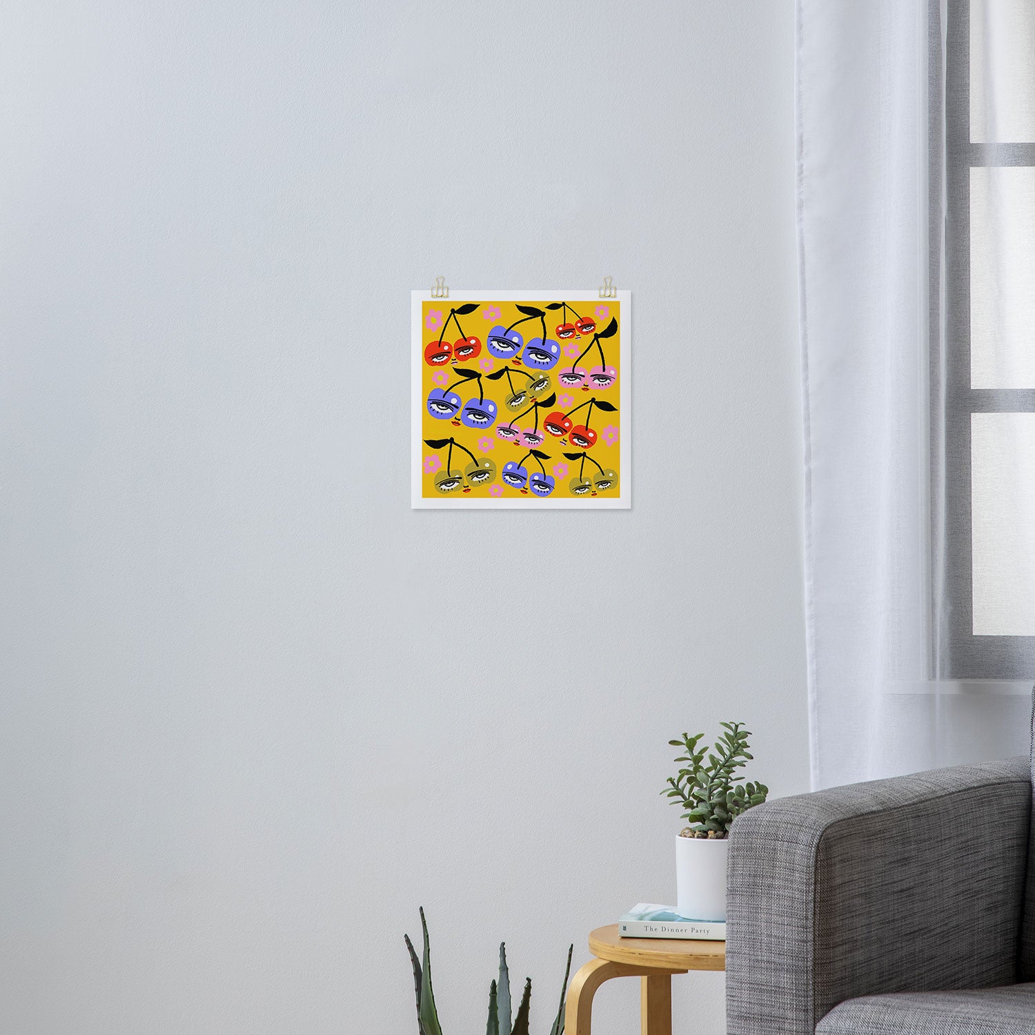 Cherry Party Art Print Gallery Image 3