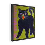 Horror Kitty Framed Canvas Print Gallery Image 2