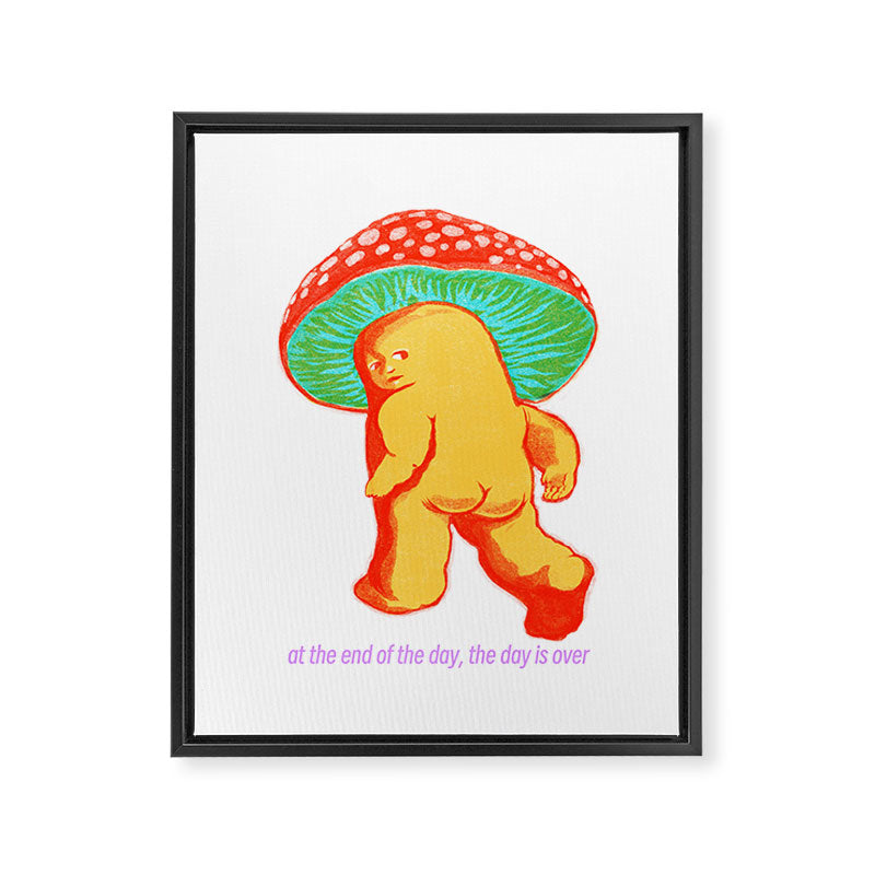 Keep on movin Framed Canvas Print Gallery Image 6