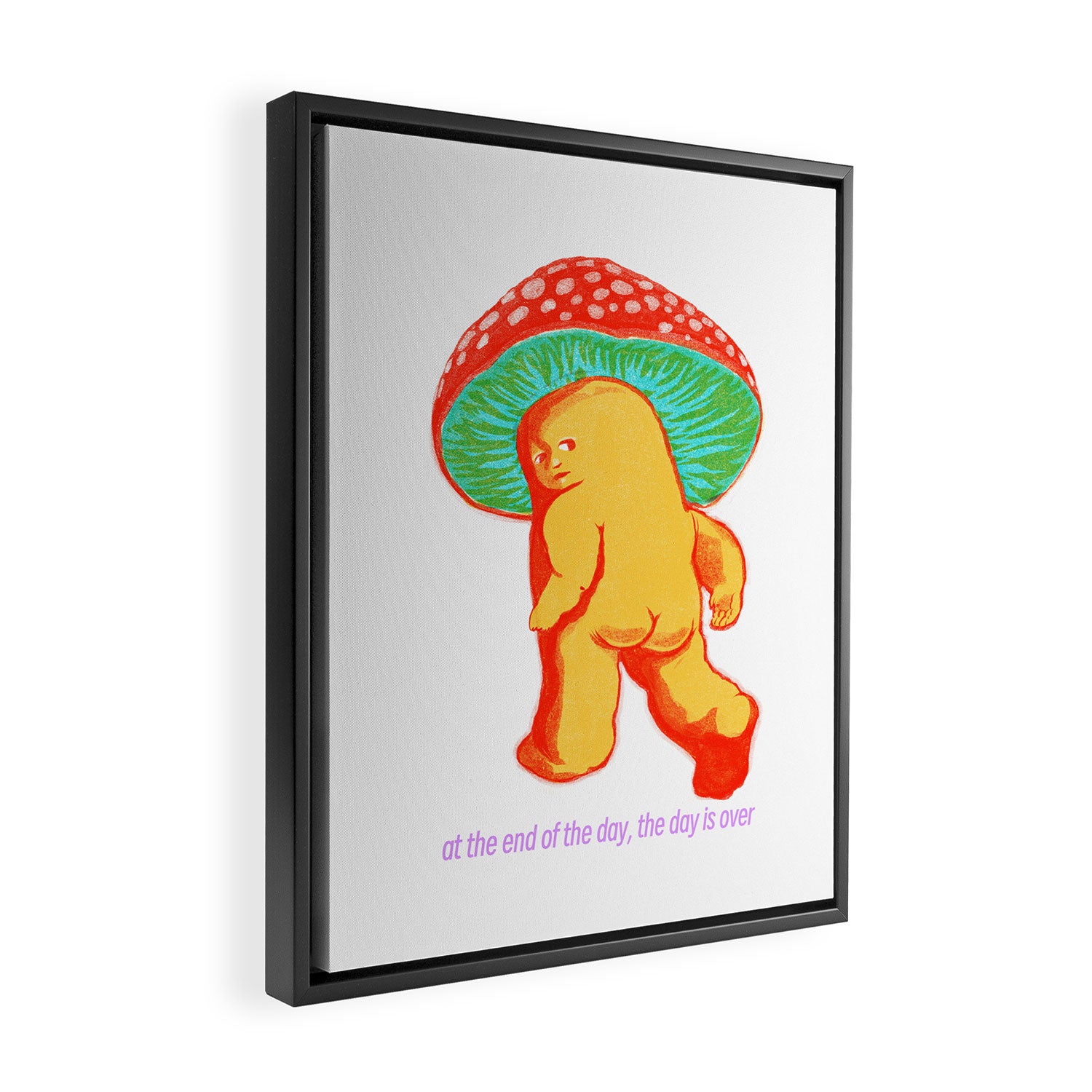 Keep on movin Framed Canvas Print Gallery Image 2
