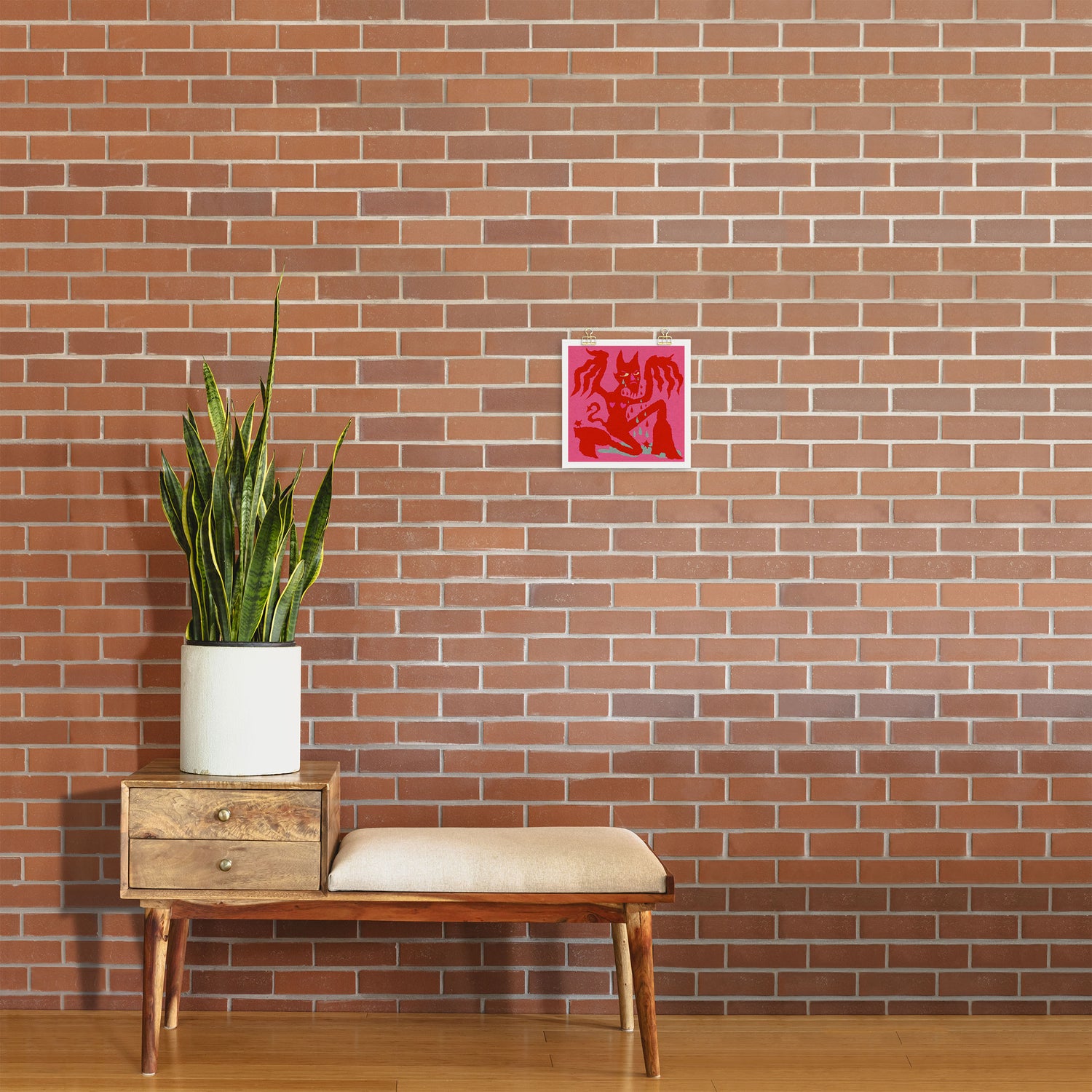 sad devil Art Print Gallery Image 2