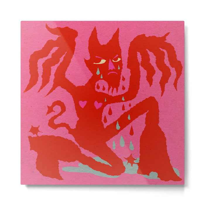 sad devil Metal Print Gallery Image 1