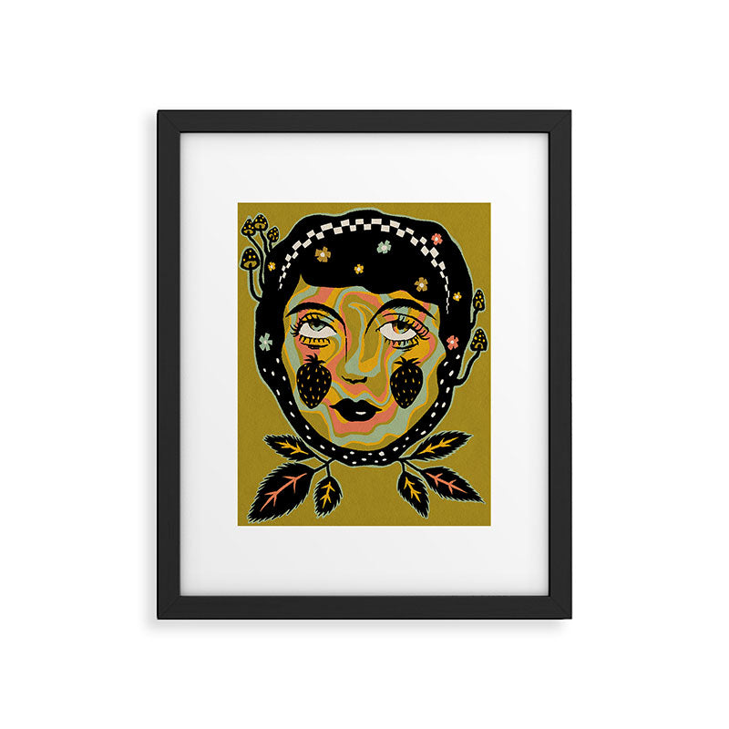 Strawberry Maiden Framed Art Print Gallery Image 5