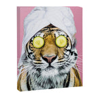 Tiger in a Towel Canvas Print Gallery Image 6