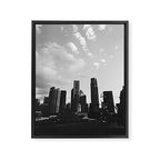 LION CITY || black and white architecture photography || SINGAPORE Framed Canvas Print Gallery Image 6