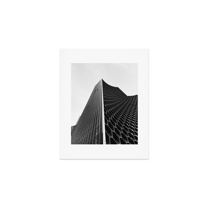 PINNACLE || black and white architecture photography || SINGAPORE Art Print Gallery Image 1