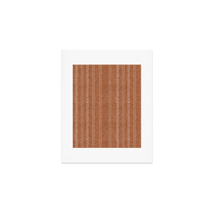 Arrows in Rust Neutral Art Print Gallery Image 1