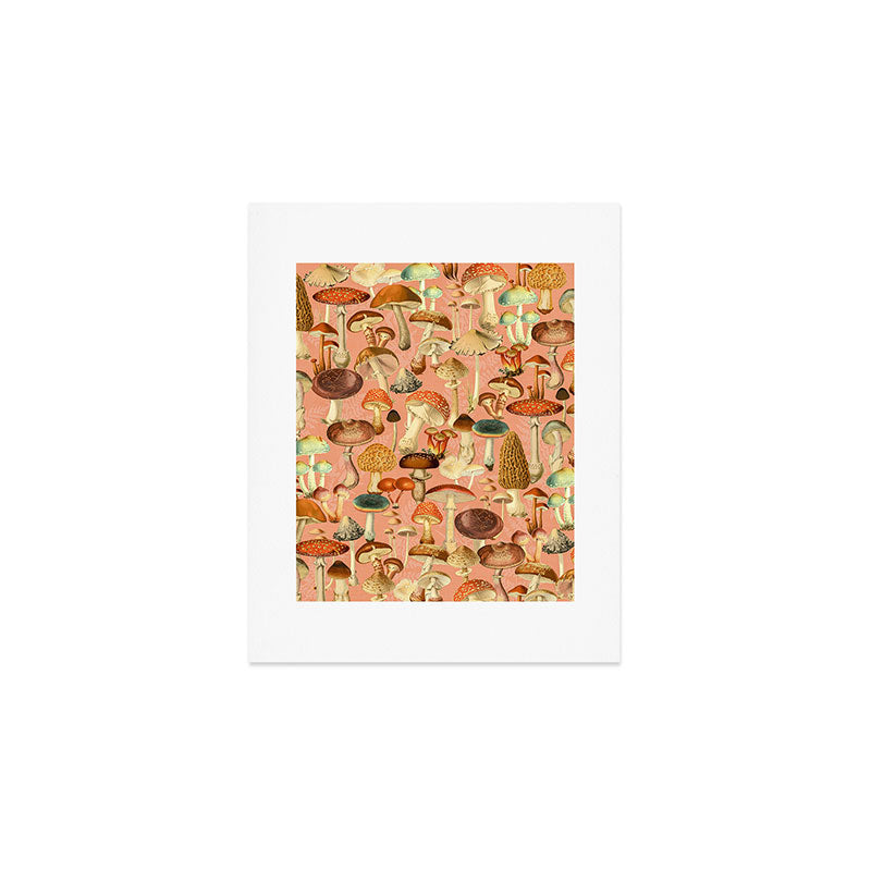 Mushroom Forest Art Print Gallery Image 1