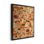 Mushroom Forest Framed Canvas Print Gallery Image 2