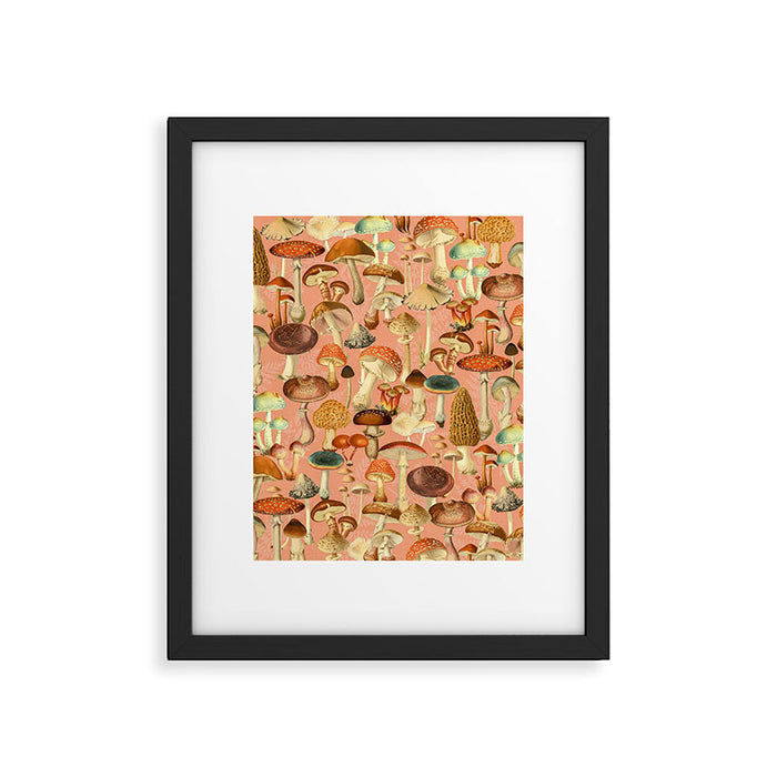 Mushroom Forest Framed Art Print Gallery Image 1