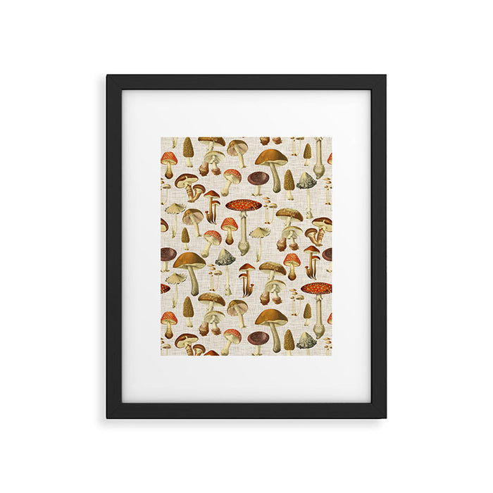Mushroom Framed Art Print Gallery Image 1