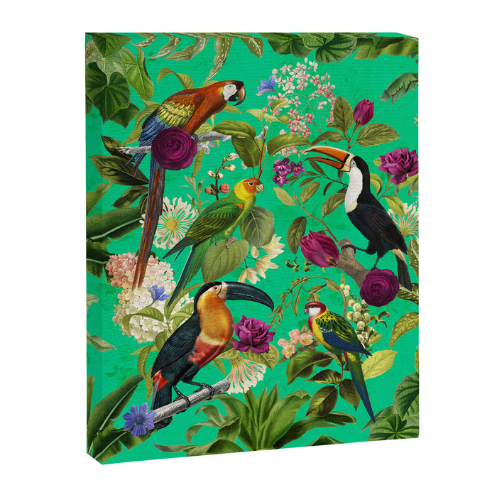Toucan Jungle Canvas Print Gallery Image 1