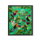 Toucan Jungle Framed Canvas Print Gallery Image 6