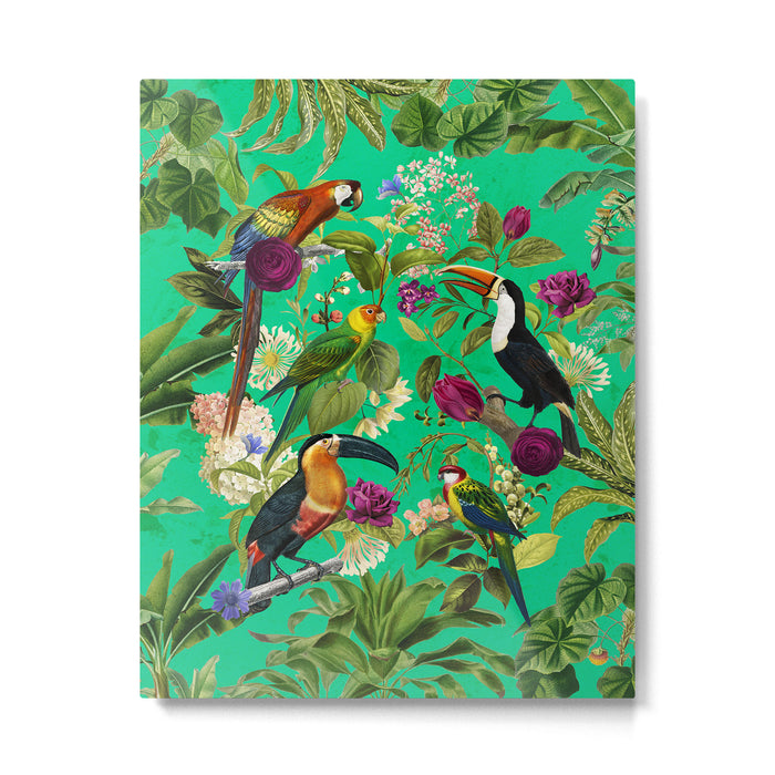 Toucan Jungle Metal Print Gallery Image 1