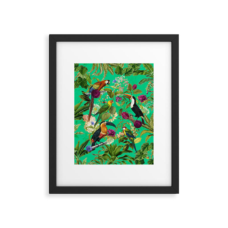 Toucan Jungle Framed Art Print Gallery Image 5