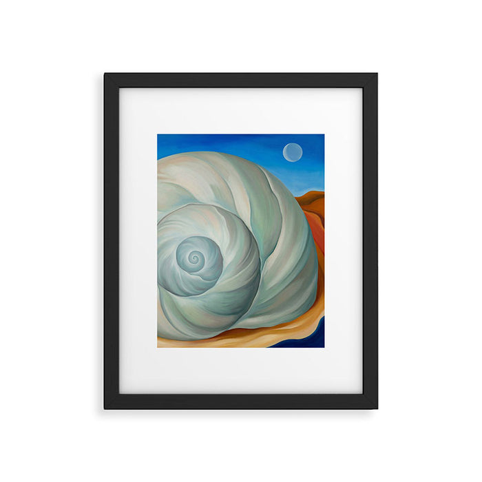 Nautilus Shell Framed Art Print Gallery Image 1