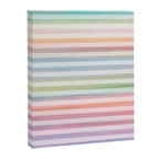 Colorful Soft Stripes Pattern Canvas Print Gallery Image 6