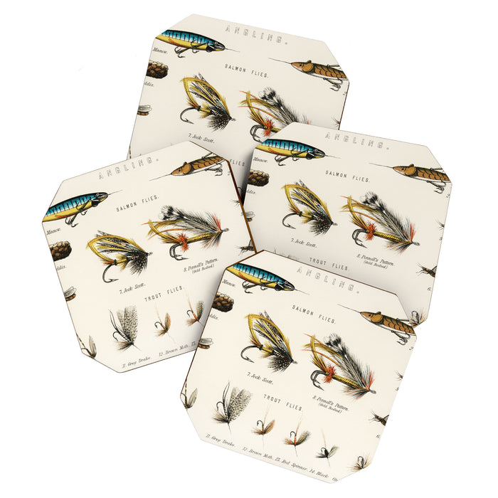Angling Chart Coaster Gallery Image 1