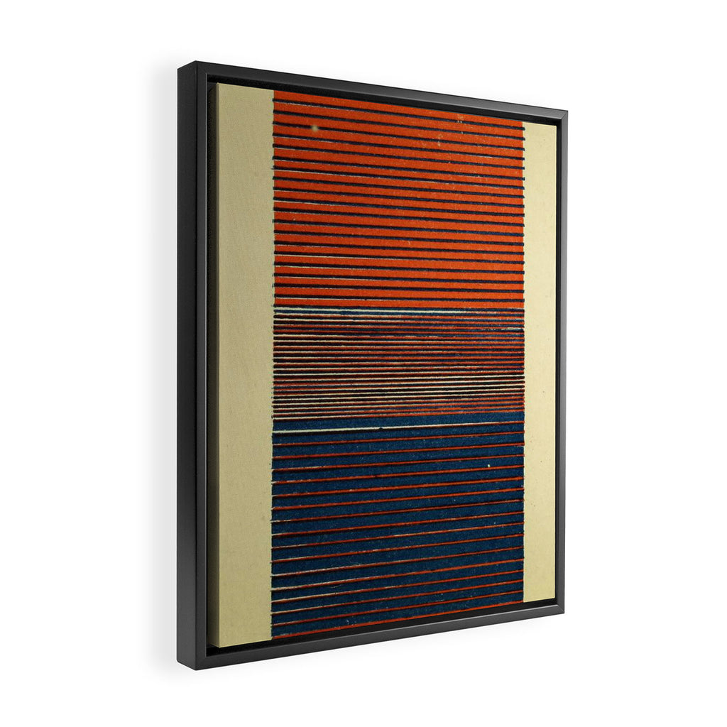 Antique Color Grades Framed Canvas Print Gallery Image 2