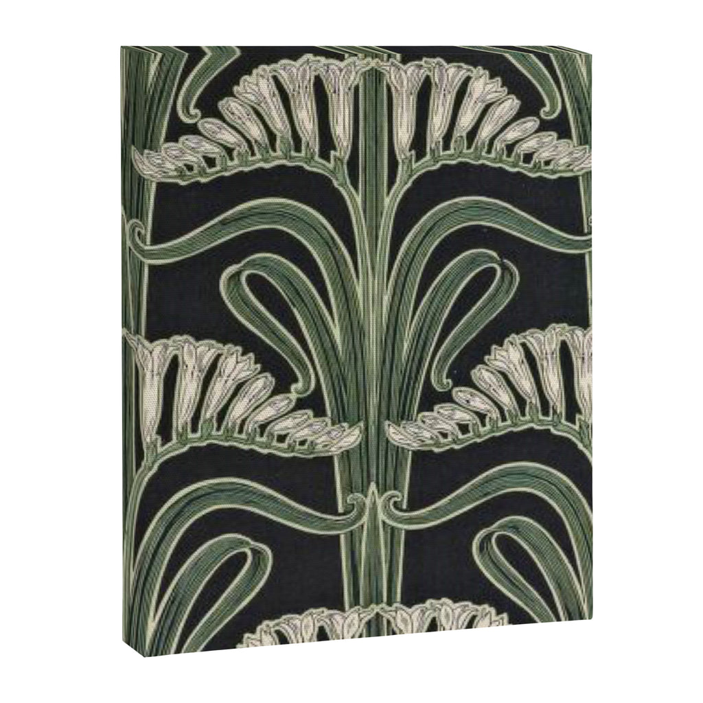 Art Nouveau Botanical Canvas Print Gallery Image 6