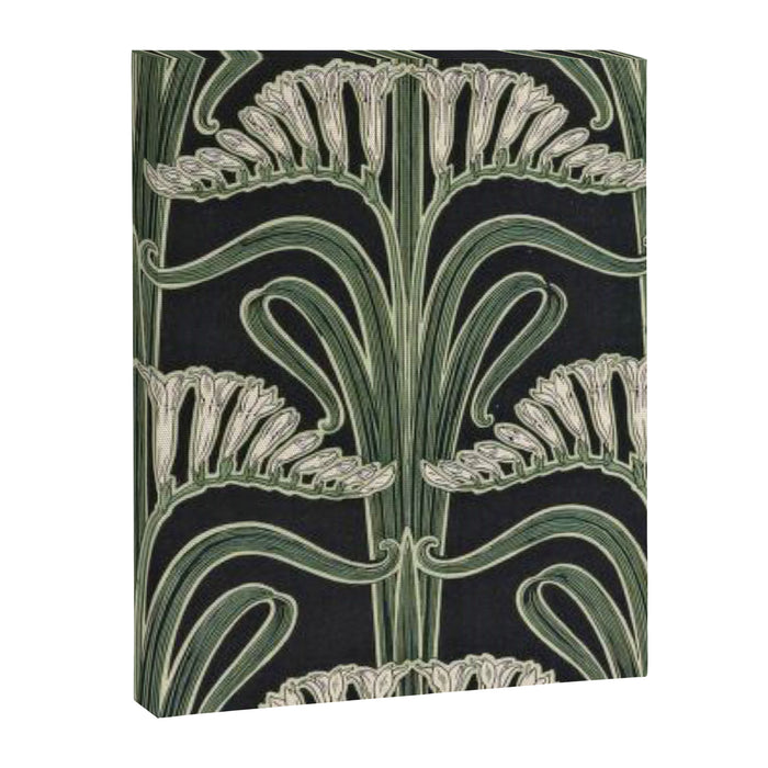 Art Nouveau Botanical Canvas Print Gallery Image 1