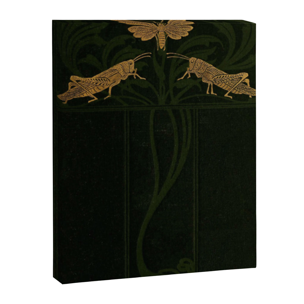 Art Nouveau Insects Canvas Print Gallery Image 6