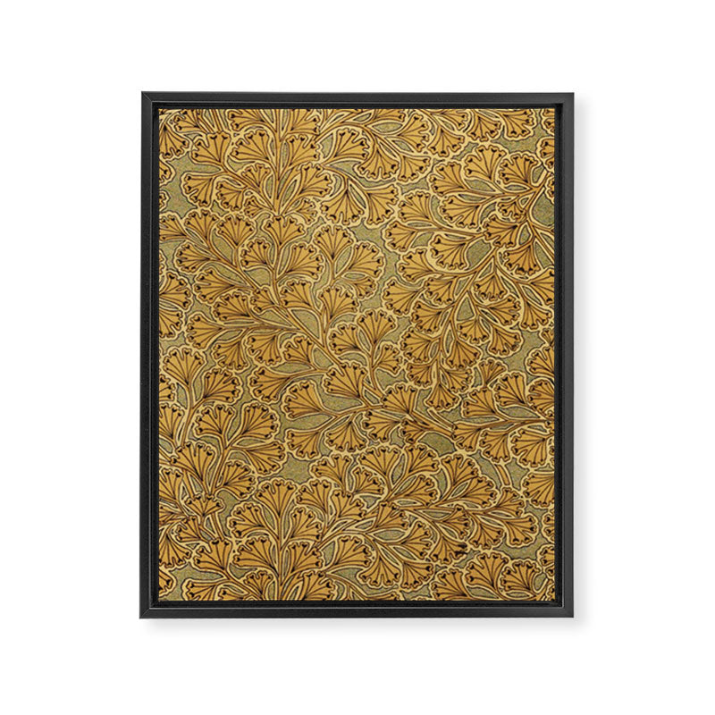 Copper Ginko Framed Canvas Print Gallery Image 8