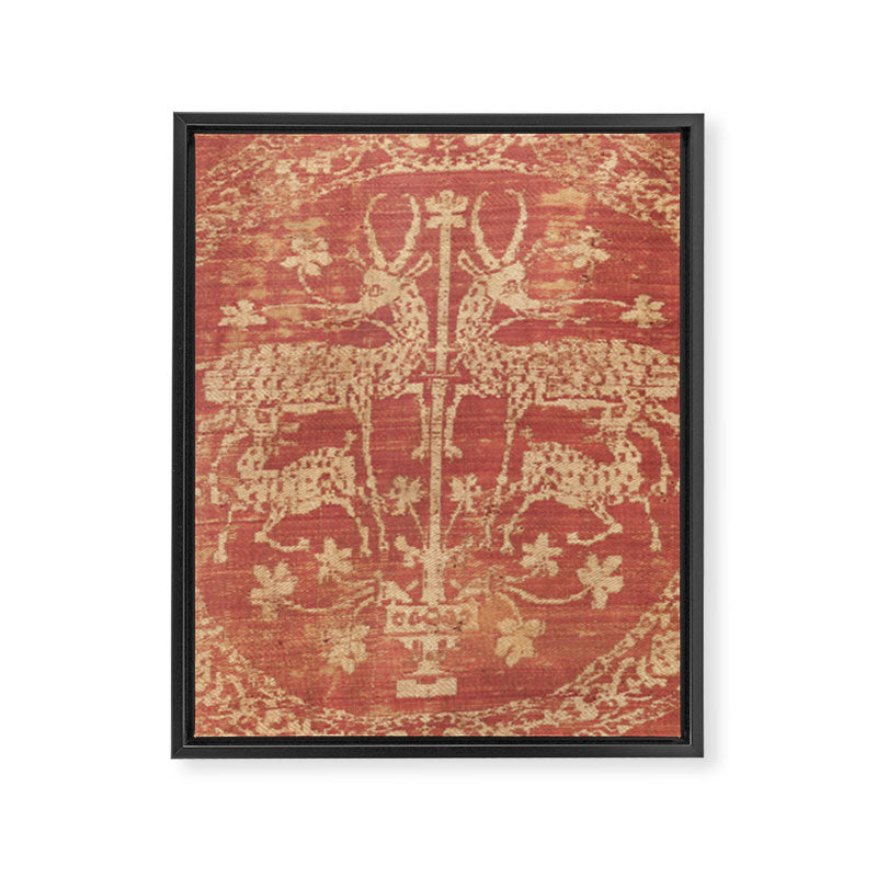 Deer Tapestry Framed Canvas Print Gallery Image 8