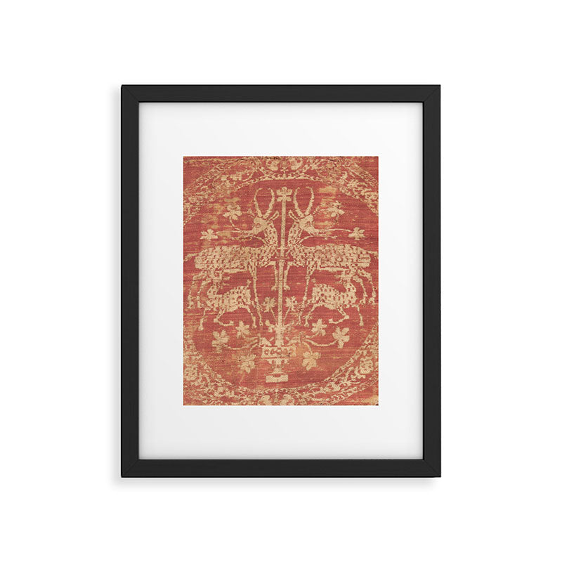 Deer Tapestry Framed Art Print Gallery Image 6