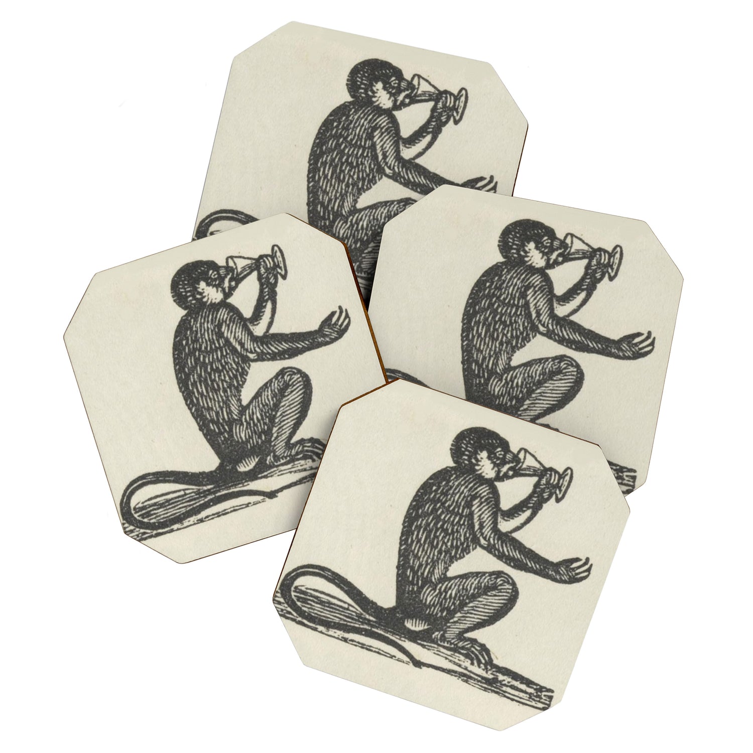 Drinking Monkey Coaster Gallery Image 1