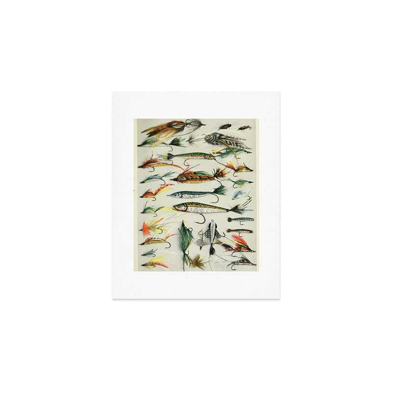 Fishing Lures Art Print Gallery Image 1