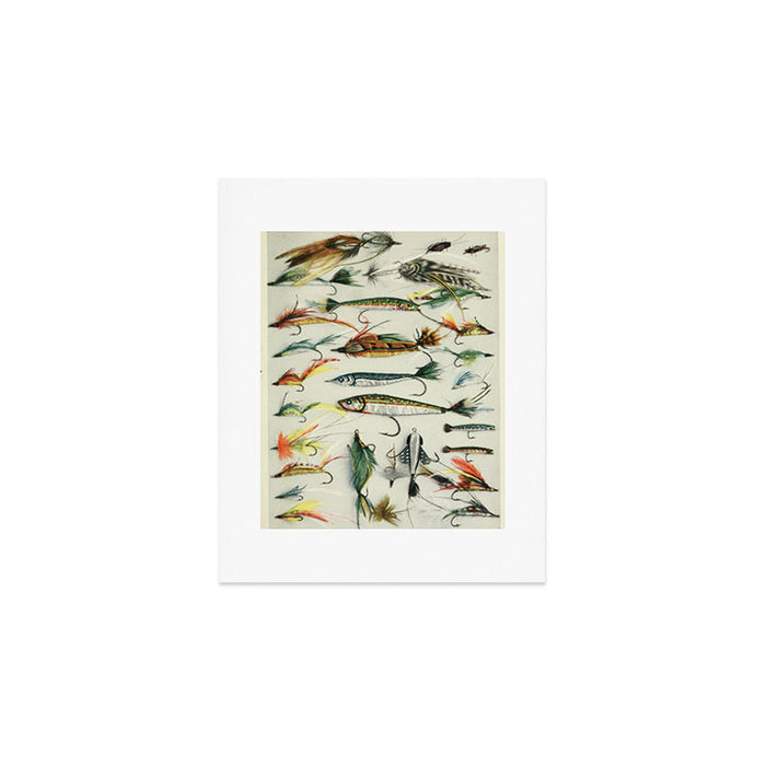 Fishing Lures Art Print Gallery Image 1