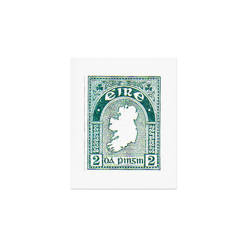 Ireland Postage Stamp Art Print Gallery Image 1
