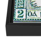 Ireland Postage Stamp Framed Canvas Print Gallery Image 3