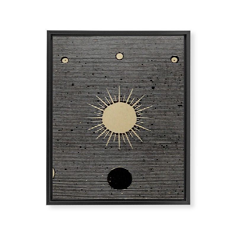 Moon Phases Framed Canvas Print Gallery Image 6